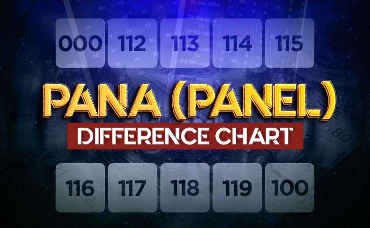 Pana (Panel) Difference Chart: What You Need to Know – Tiger Prabhat World Satta Matka