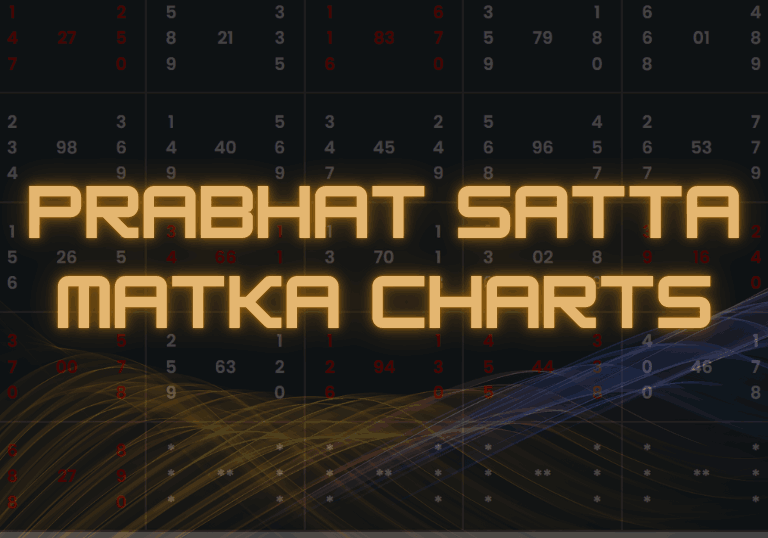 Prabhat Satta Matka Where Charts Decide Your Future – Tiger Prabhat World Satta Matka
